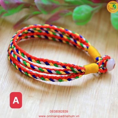 Vòng tay chỉ ngũ sắc